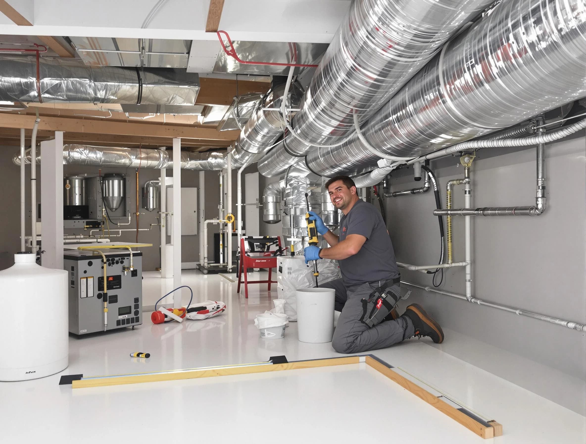 Professional duct sealing service by Kennesaw Air Duct Cleaning in Kennesaw