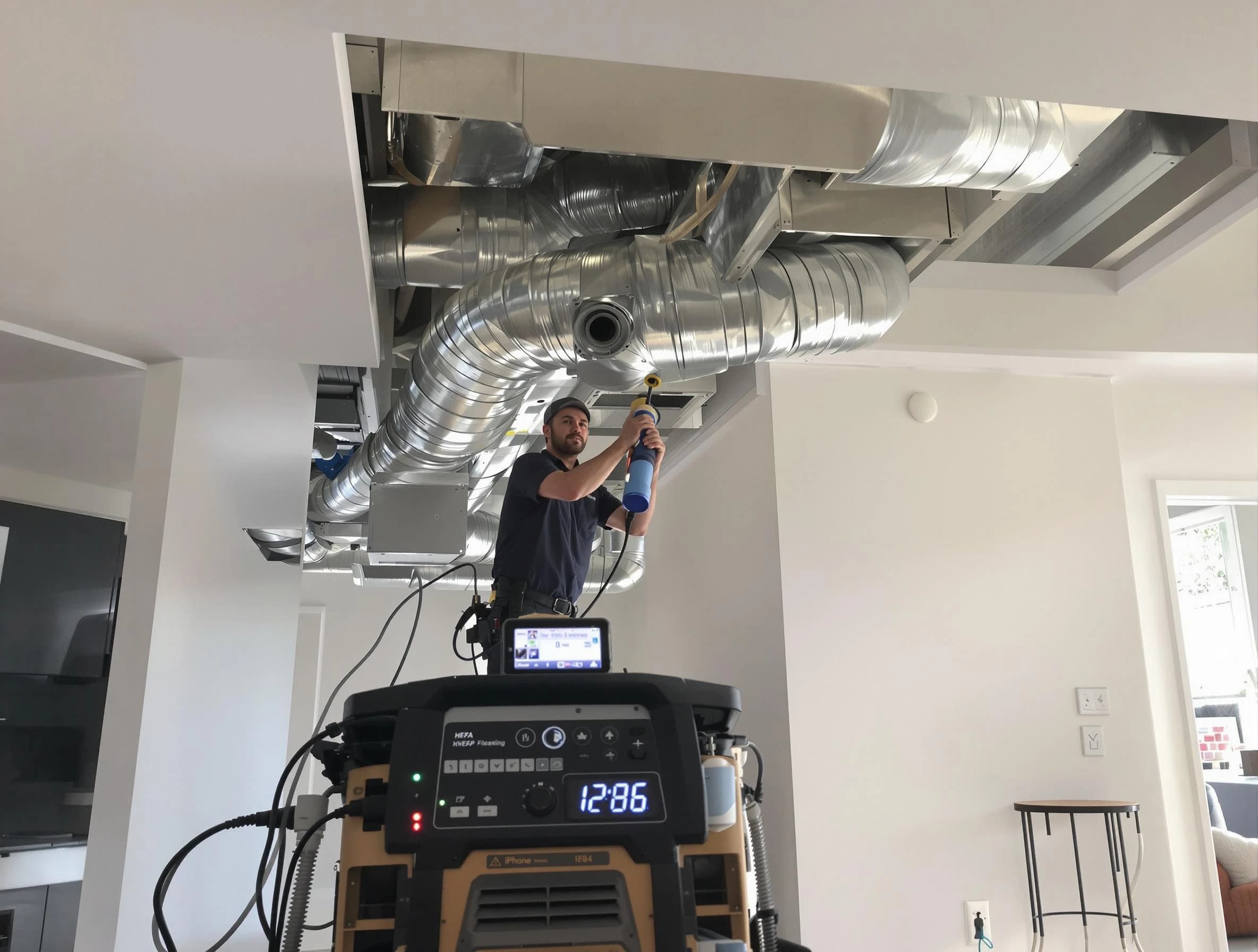 Advanced pure air duct cleaning by Kennesaw Air Duct Cleaning in Kennesaw