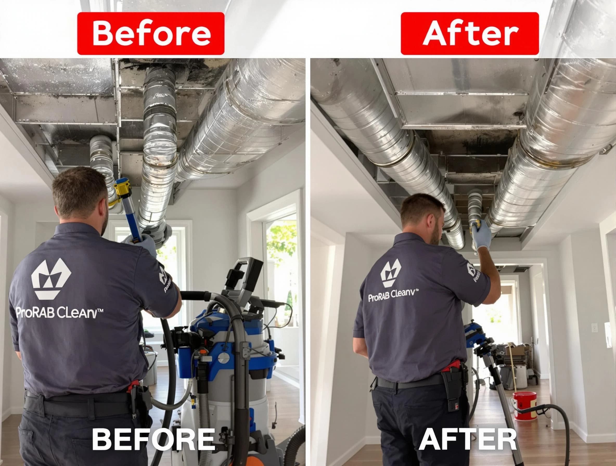 Kennesaw Air Duct Cleaning expert performing thorough residential duct cleaning in a Kennesaw home