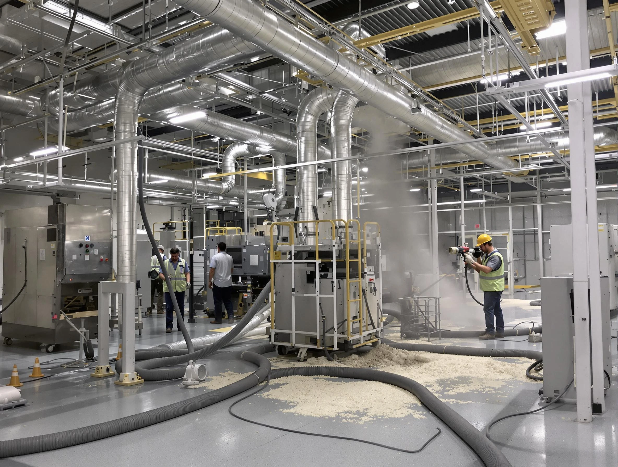 Heavy-duty industrial duct cleaning by Kennesaw Air Duct Cleaning in Kennesaw