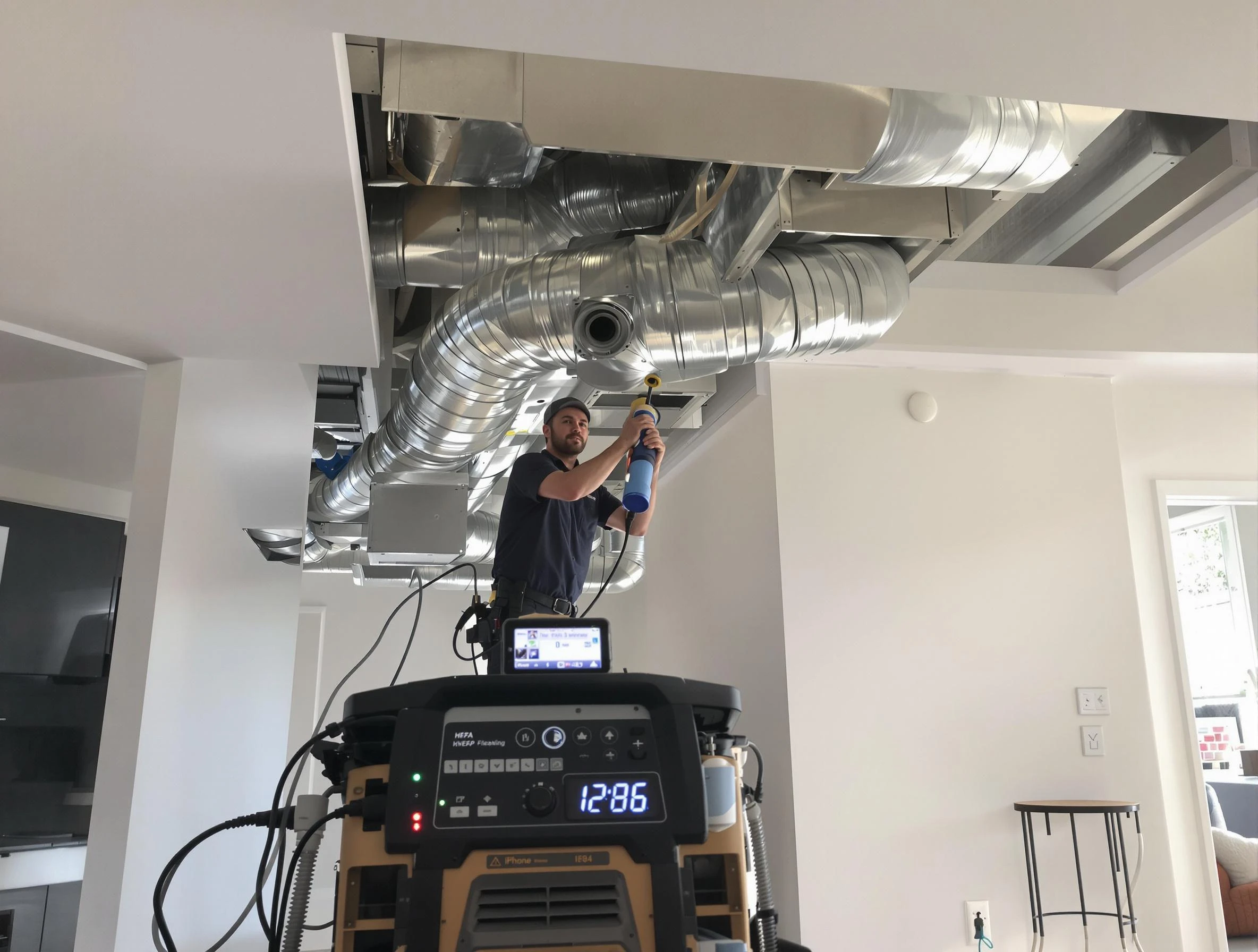 Advanced pure air duct cleaning by Kennesaw Air Duct Cleaning in Kennesaw